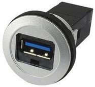 COUPLER, IN LINE, USB 3.0 A, JACK-JACK, 9POS