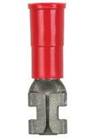 TERMINAL, FEMALE DISCONNECT, 0.187", CRIMP, RED