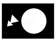 Label; black; Button marking: arrows; control cassette; 30x40mm SCHNEIDER ELECTRIC