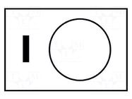 Label; white; Button marking: I; control cassette; 30x40mm SCHNEIDER ELECTRIC