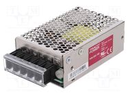 Power supply: switching; for building in,modular; 25W; 5VDC; 5A TRACO POWER