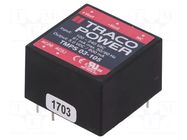Converter: AC/DC; 3W; Uin: 85÷264VAC,120÷370VDC; Uout: 5VDC; 72% TRACO POWER