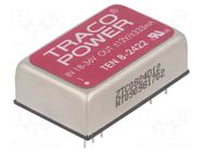 Converter: DC/DC; 8W; Uin: 18÷36VDC; Uout: 12VDC; Uout2: -12VDC; TEN TRACO POWER