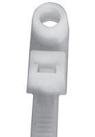 CABLE TIE, SCREW MOUNT, NYLON6.6, 384MM, 50LB, PK50, NATURAL