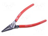 Pliers; for circlip; external; 7÷10mm; Pliers len: 140mm; straight WIHA