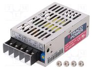 Power supply: switching; for building in,modular; 25W; 5VDC; 5A TRACO POWER