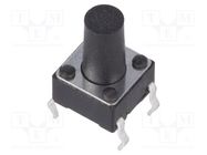 Microswitch TACT; SPST-NO; Pos: 2; 0.05A/12VDC; THT; none; 1N; 6x6mm NINIGI