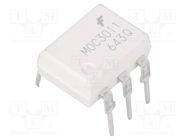 Optotriac; 4.17kV; Uout: 400V; triac; DIP6; Ch: 1; MOC301XM ONSEMI