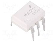 Optotriac; 4.17kV; Uout: 400V; triac; DIP6; Ch: 1; MOC301XM ONSEMI