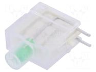 LED; in housing; 3.9mm; No.of diodes: 1; green SIGNAL-CONSTRUCT