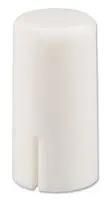 CAP, ROUND, WHITE, PUSHBUTTON SWITCH