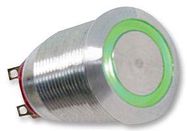 SWITCH, PUSHBUTTON ANTI VANDAL, ILLUMINATED, SPDT, 2A, 48VDC