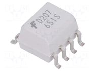 Optocoupler; SMD; Ch: 2; OUT: transistor; Uinsul: 5.3kV; Uce: 70V; SO8 ONSEMI