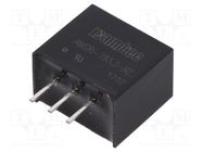 Converter: DC/DC; 1.65W; Uin: 9÷72V; Uout: 3.3VDC; Iout: 500mA; SIP3 AIMTEC