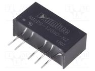 Converter: DC/DC; 2W; Uin: 10.8÷13.2V; Uout: 9VDC; Uout2: -9VDC; SIP7 AIMTEC