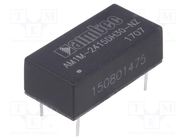 Converter: DC/DC; 1W; Uin: 21.6÷26.4V; Uout: 15VDC; Uout2: -15VDC AIMTEC