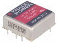 Converter: DC/DC; 15W; Uin: 18÷36VDC; Uout: 12VDC; Iout: 1300mA TRACO POWER