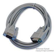 MONITOR CABLE, VGA VIDEO, 6FT, GRAY