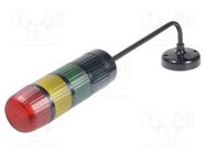 Signaller: signalling column; LED; red/yellow/green; 18÷32VDC W2