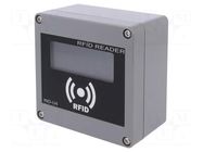 RFID reader; 12÷24V; UNIQUE; HTTP,Modbus RTU,Modbus TCP,SNMP INVEO