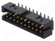 Connector: PCB-cable/PCB; socket; male; PIN: 20; Milli-Grid; THT; 2A MOLEX