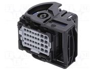 Connector: automotive; plug; female; CMC; for cable; PIN: 32(8+24) 