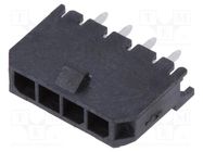 Connector: wire-board; socket; male; Micro-Fit 3.0; 3mm; PIN: 4 