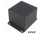 Enclosure: multipurpose; X: 120mm; Y: 120mm; Z: 93mm; 1590W; black HAMMOND