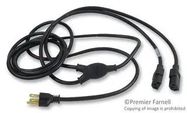 POWER CORD, NEMA5-15P/IEC, 10FT, BLACK