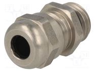 Cable gland; M12; 1.5; IP68; stainless steel; HSK-INOX HUMMEL