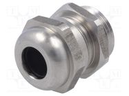 Cable gland; PG11; IP68; stainless steel; HSK-INOX HUMMEL