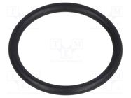 O-ring gasket; NBR caoutchouc; Thk: 1.8mm; Øint: 17mm; M20; black 