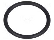 O-ring gasket; NBR caoutchouc; Thk: 1.8mm; Øint: 17mm; M20; black HUMMEL