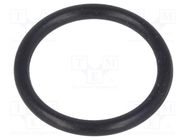 O-ring gasket; NBR caoutchouc; Thk: 1.5mm; Øint: 12mm; M16; black 