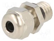 Cable gland; M6; 1; IP68; brass; HSK-MINI HUMMEL