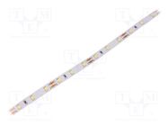 LED tape; white cold; 2835; 12V; LED/m: 60; 8mm; white PCB; IP20 WISVA OPTOELECTRONICS