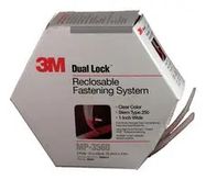 RECLOSABLE FASTENER, ADHESIVE-BACK, CLEAR, 25.4MM, 4.5M