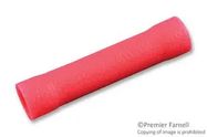 TERMINAL, BUTT SPLICE, CRIMP, RED