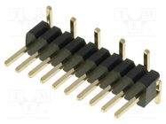 Connector: pin strips; pin header; male; PIN: 10; vertical; 1.27mm CONNFLY