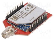 Module: WiFi; IEEE 802.11b/g; GPIO,SPI Slave,UART; THT; 54Mbps MICROCHIP TECHNOLOGY