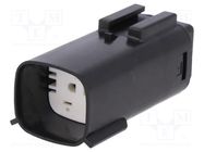 Connector: automotive; MX150L; male; plug; for cable; PIN: 4; IP67 MOLEX