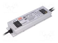 Power supply: switching; LED; 200W; 57÷114VDC; 1.75A; 100÷305VAC MEAN WELL