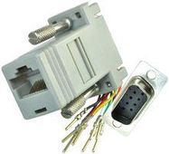 MOD ADAPTER KIT, DB9 PLUG-RJ45 JACK