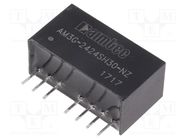 Converter: DC/DC; 3W; Uin: 18÷36V; Uout: 24VDC; Iout: 125mA; SIP8 AIMTEC