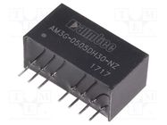 Converter: DC/DC; 3W; Uin: 4.5÷9V; Uout: 5VDC; Uout2: -5VDC; SIP8 AIMTEC