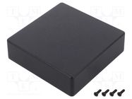 Enclosure: multipurpose; X: 120mm; Y: 120mm; Z: 34mm; 1590W; black HAMMOND