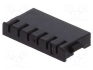 Plug; wire-board; female; 1.2mm; PIN: 6; for cable; Layout: 1x6; 1.5A MOLEX