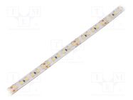 LED tape; white cold; 2835; LED/m: 120; 10mm; white PCB; IP65; 24W/m WISVA OPTOELECTRONICS