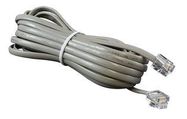 CABLE ASSEMBLY, RJ11 PLUG-RJ11 PLUG, 6P4C, 15FT