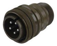 CIRCULAR CONNECTOR PLUG, SIZE 18, 5 POSITION, CABLE